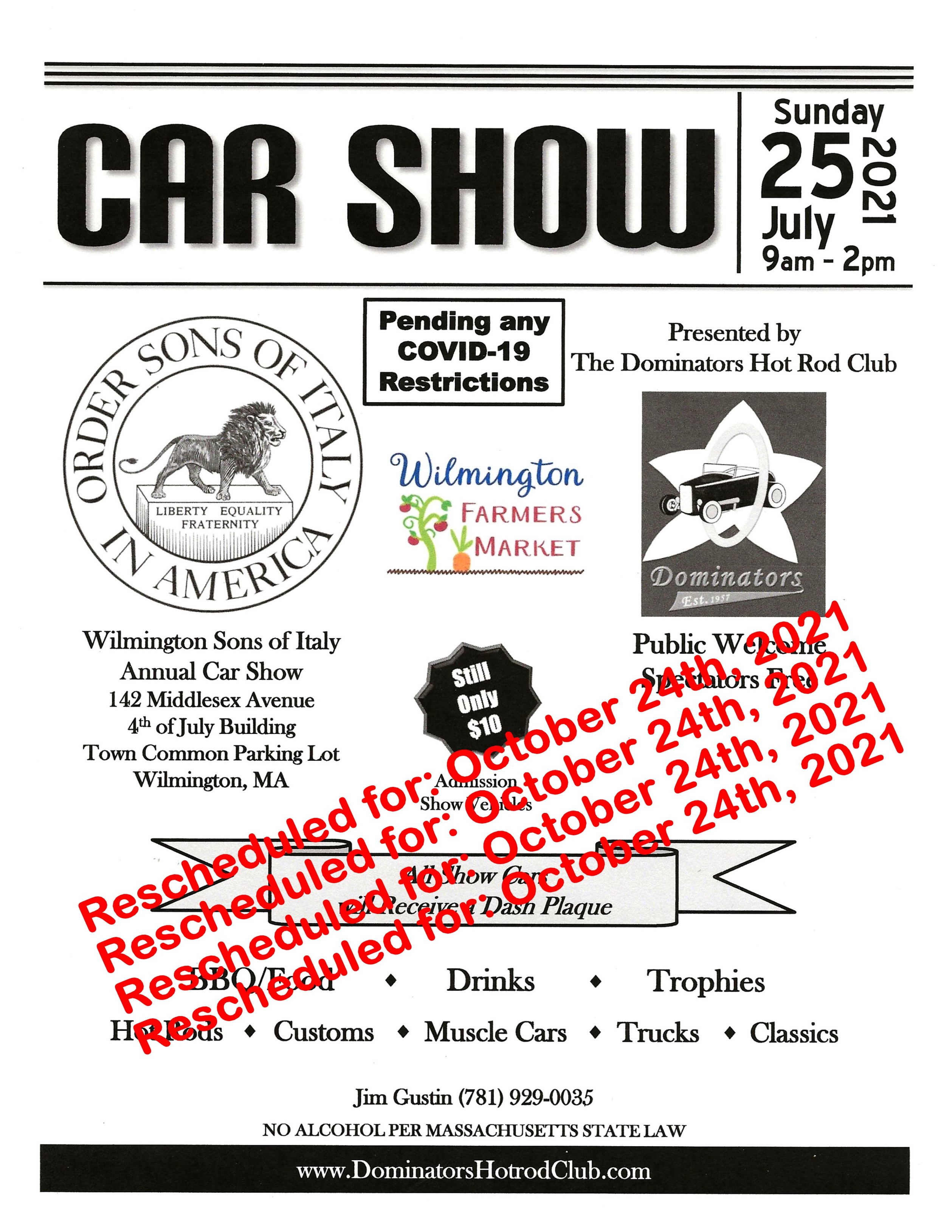 The Dominators Hot Rod Club Est 1957